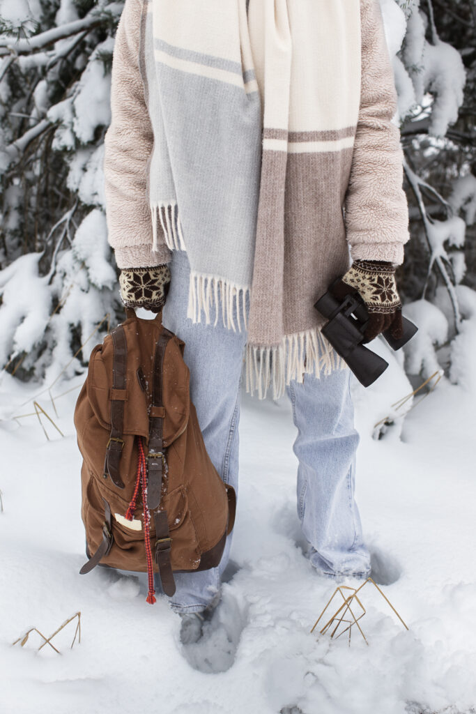 leather fur boots